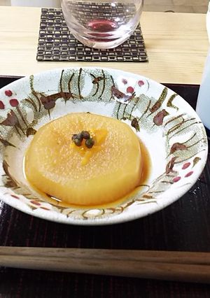 大根の柚子皮煮-レシピのメイン写真