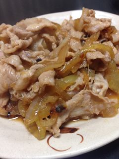 玉ねぎたっぷり!ウチの生姜焼き-レシピのメイン写真