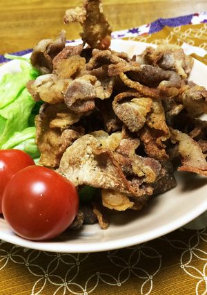 簡単おつまみ☆豚バラのサクサク揚げ☆-レシピのメイン写真