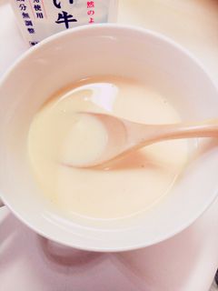 アイスの実と牛乳で☆アイスの実milk♪-レシピのメイン写真