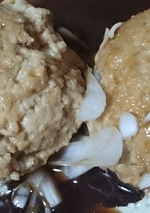 大きな鶏つくね-レシピのメイン写真