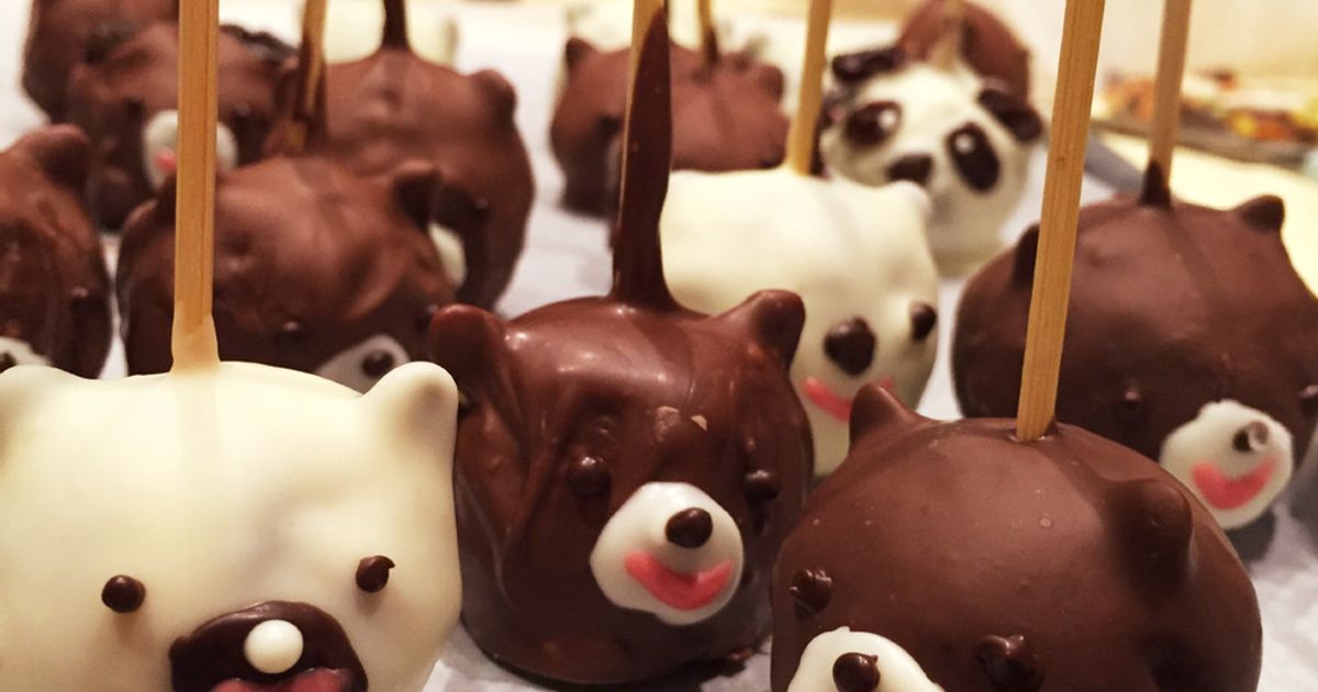 ♡くまさんのロリポップチョコ♡簡単♡ by かわうそマン