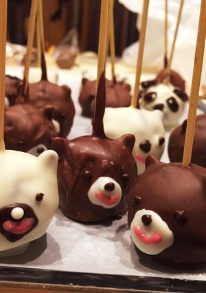 ♡くまさんのロリポップチョコ♡簡単♡-レシピのメイン写真