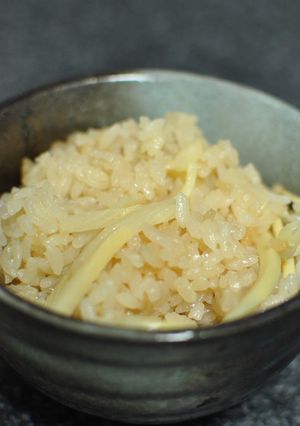 【簡単&節約】たけのこ御飯【包丁不要】-レシピのメイン写真