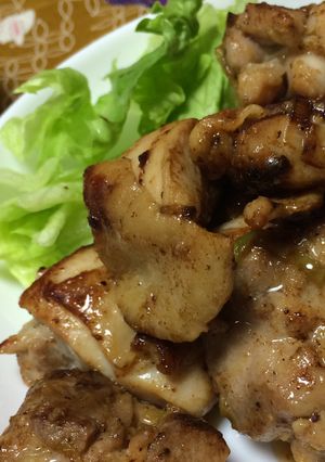 ぷりっぷり☆鳥のネギ塩焼き-レシピのメイン写真