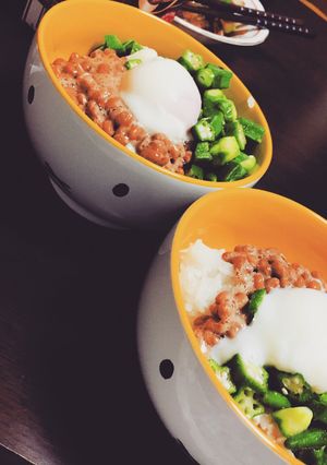 簡単お手頃ネバネバ丼♡-レシピのメイン写真
