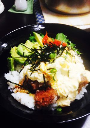 まぐろの竜田揚げタルタル丼-レシピのメイン写真
