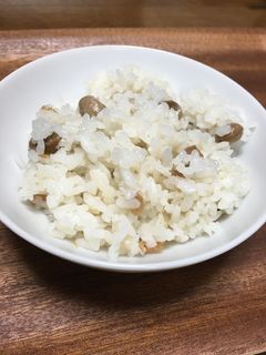 煎り豆炊き込みごはん-レシピのメイン写真