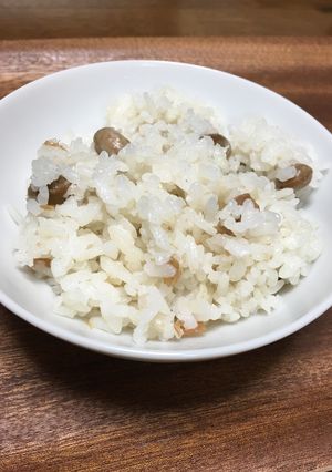 煎り豆炊き込みごはん-レシピのメイン写真
