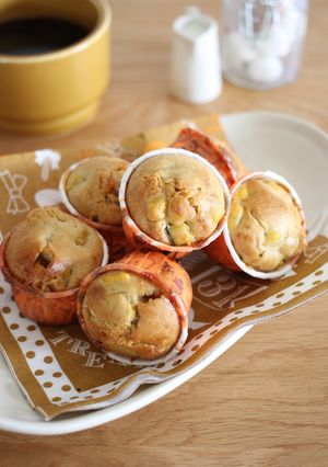 簡単！スパイス香るかぼちゃマフィン-レシピのメイン写真