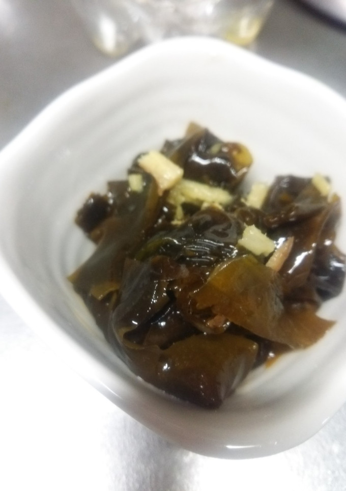 茎ワカメの煮物？-レシピのメイン写真