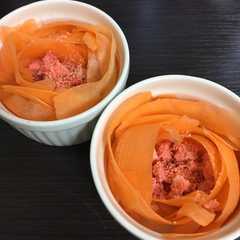 รูปของ 薔薇咲く☆人参の焼き明太子和え