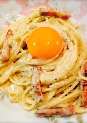 卵好きのカルボナーラ❤️-レシピのメイン写真
