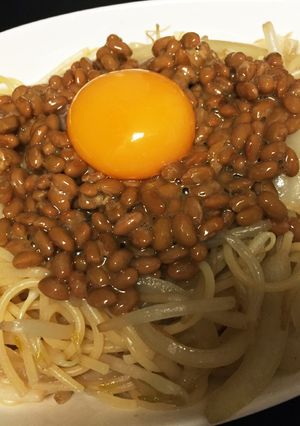 モテたい人のための超簡単な納豆パスタ！！-レシピのメイン写真