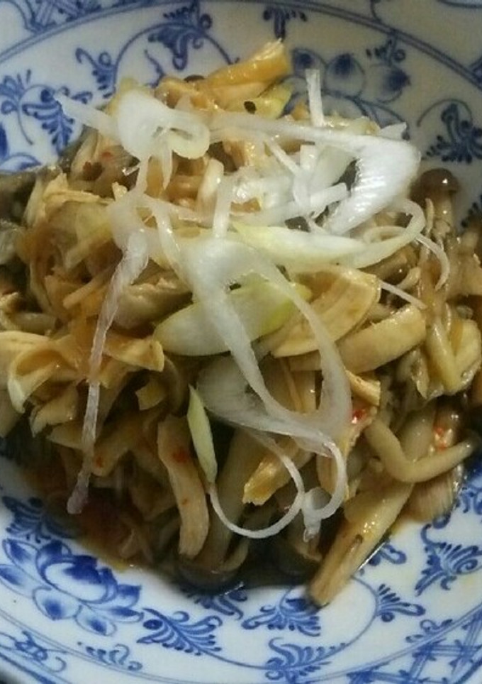 ささみときのこの中華和え-レシピのメイン写真