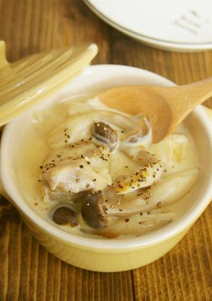 ☆簡単☆鶏とキノコのチーズクリーム煮-レシピのメイン写真