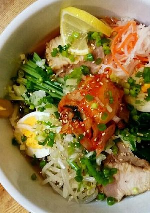 ナムル乗せ具だくさん盛岡冷麺-レシピのメイン写真