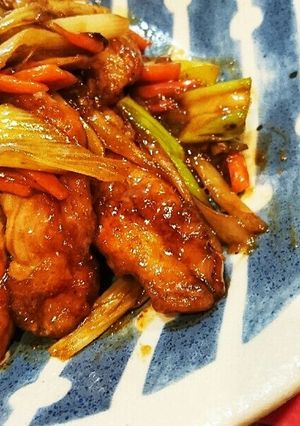 鶏せせりの甘辛煮-レシピのメイン写真