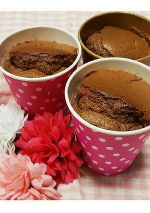 チョコシフォン♡簡単バレンタイン-レシピのメイン写真