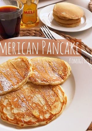 ふわっシュワ♡本場アメリカのパンケーキ-レシピのメイン写真