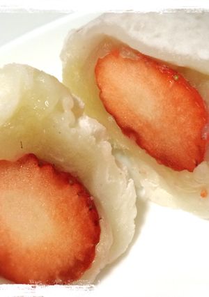 お餅でいちご大福♪ひなまつりにも-レシピのメイン写真