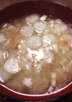 初期風邪に一撃！ネギ鰹節ポカポカ汁！-レシピのメイン写真