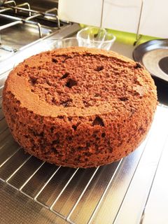 炊飯器・HMで簡単♪チョコレートケーキ-レシピのメイン写真