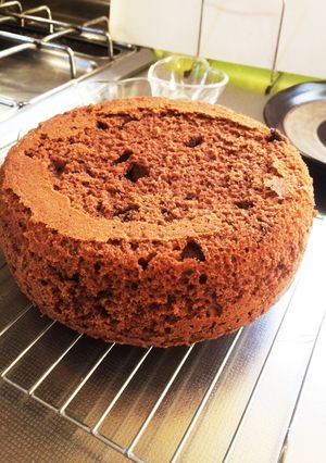 炊飯器・HＭで簡単♪チョコレートケーキ-レシピのメイン写真