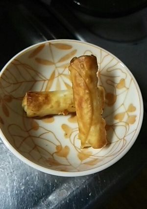 餃子の皮で☆チーズ巻き-レシピのメイン写真