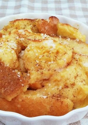 フレンチトースト簡単オーブントースターで-レシピのメイン写真