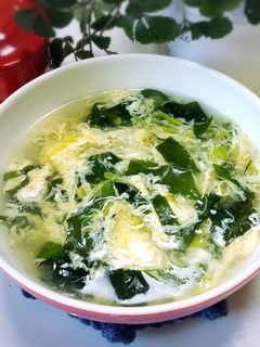 三陸わかめの中華スープ-レシピのメイン写真