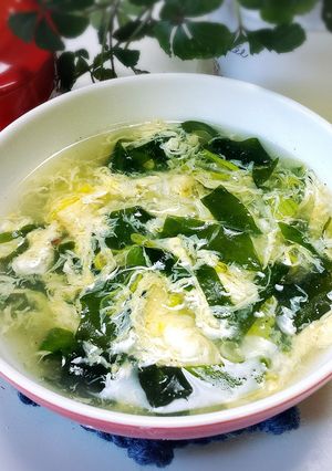 三陸わかめの中華スープ-レシピのメイン写真