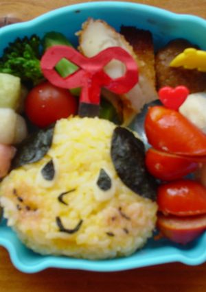 キャラ弁（ぜんまいざむらい）-レシピのメイン写真