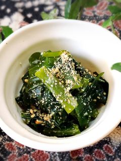 三陸わかめの味噌マヨ和え-レシピのメイン写真