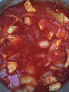 鶏肉のトマトソース煮込み-レシピのメイン写真