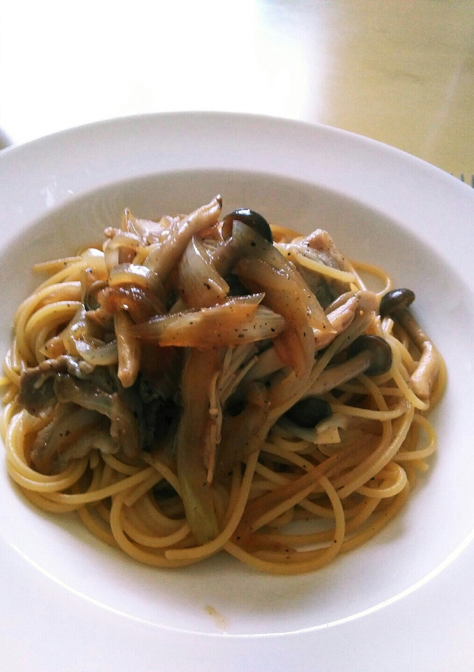 和風パスタ☆豚肉と玉ねぎだけで♪-レシピのメイン写真