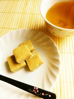 ☺バレンタインに♪簡単ほうじ茶生チョコ☺-レシピのメイン写真