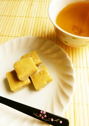 ☺バレンタインに♪簡単ほうじ茶生チョコ☺-レシピのメイン写真