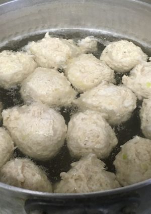 安くて簡単♪ スープも使える基本の鶏団子-レシピのメイン写真
