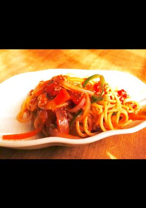 ランチに懐かしいパスタ-レシピのメイン写真