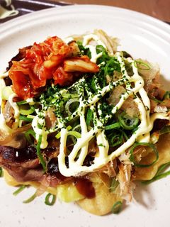 キャベツたっぷり☆うちのお好み焼き♪-レシピのメイン写真