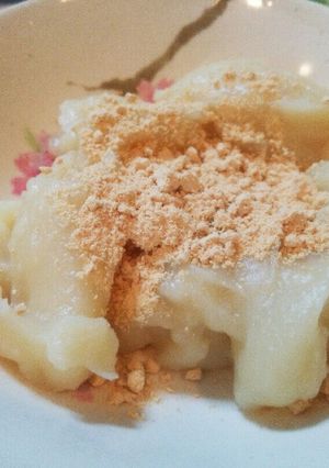 *レンジで1分半!もちぷる豆乳餅*-レシピのメイン写真