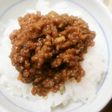 ぽやっとした肉味噌