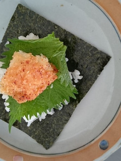大葉とチキンカツの手まきごはん☆-レシピのメイン写真
