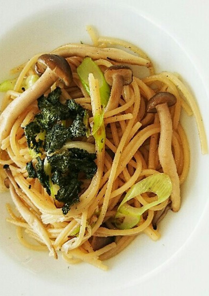 しめじとネギの和風パスタ-レシピのメイン写真