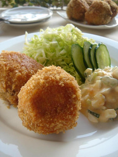 牛肉のほうれん草包みコロッケ-レシピのメイン写真
