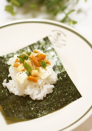 ハマっちゃう♡おつまみ手巻きごはん-レシピのメイン写真