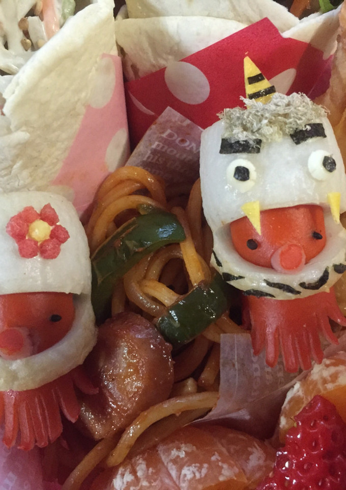 簡単 キャラ弁 おかず ちくわタコ星人⑤-レシピのメイン写真