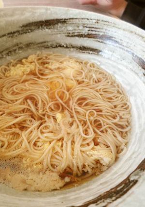 あったか♡ふわふわ玉子のにゅうめん-レシピのメイン写真