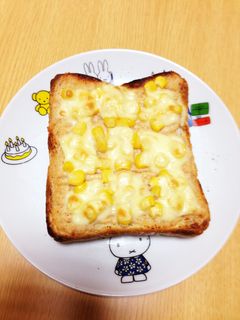 簡単美味☆明太マヨコーンチーズトースト-レシピのメイン写真